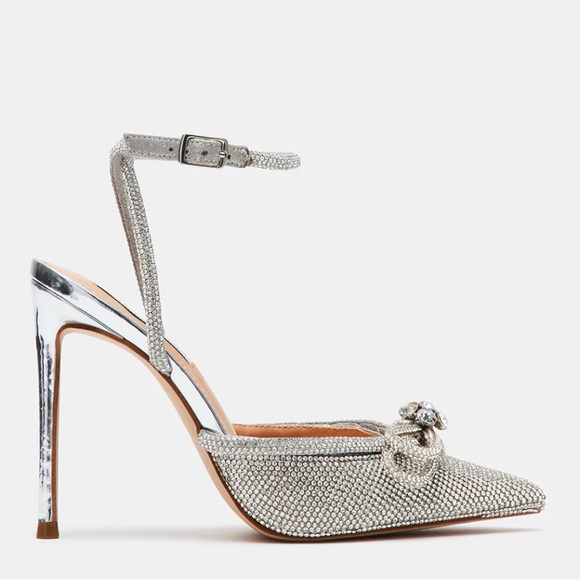 Steve Madden Viable Heels Rhinestone - Picture 1 of 6